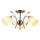Brilagi - Loftlampe FLORA 3xE14/60W/230V bronze