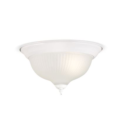 BRILAGI - loftlampe FRESCO 2x E27/40W/230V Ø 28 cm, hvid