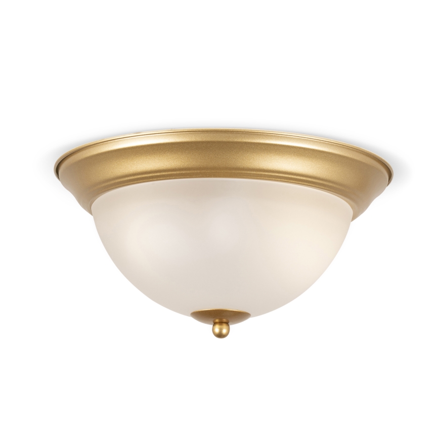 BRILAGI - Loftlampe FRESCO 2xE27/40W/230V Ø 28 cm guld