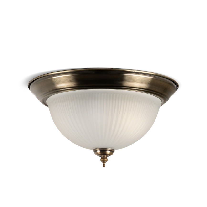 BRILAGI - Loftlampe FRESCO 2xE27/40W/230V Ø 28 cm messing