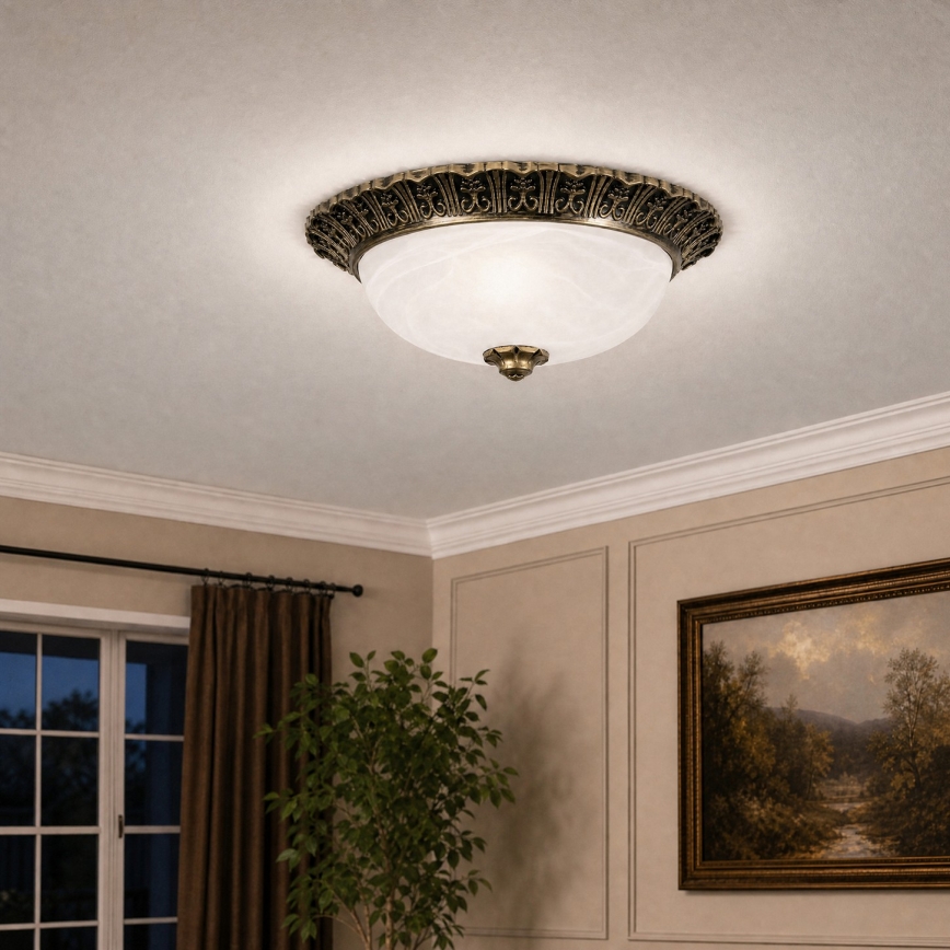Brilagi - Loftlampe FRESCO 2xE27/40W/230V Ø 30 cm guld