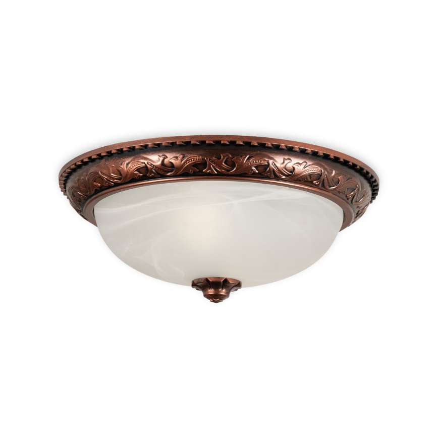 Brilagi - Loftlampe FRESCO 2xE27/40W/230V Ø 30 cm kobber