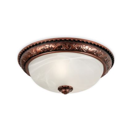 Brilagi - Loftlampe FRESCO 2xE27/40W/230V Ø 30 cm kobber