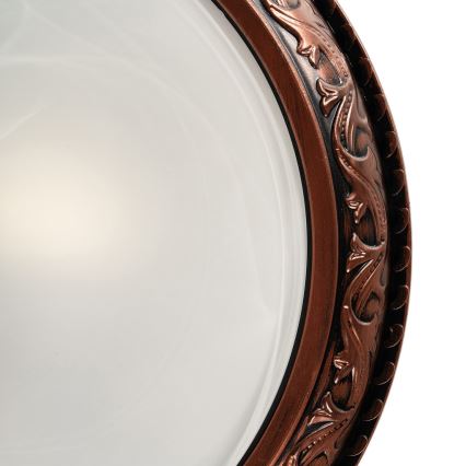 Brilagi - Loftlampe FRESCO 2xE27/40W/230V Ø 30 cm kobber