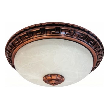 Brilagi - Loftlampe FRESCO 2xE27/40W/230V Ø 30 cm kobberfarvet