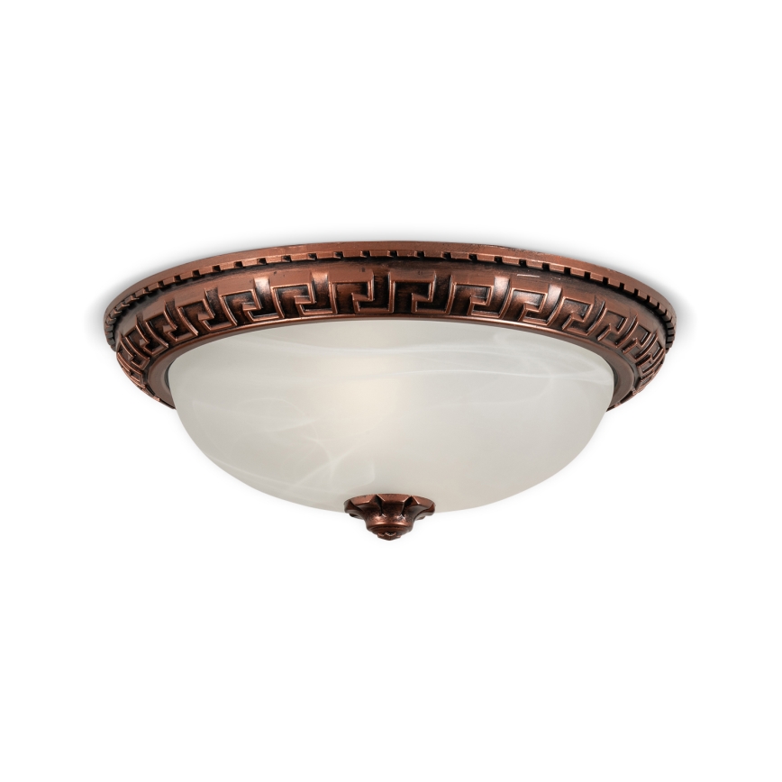 Brilagi - Loftlampe FRESCO 2xE27/40W/230V Ø 30 cm kobberfarvet