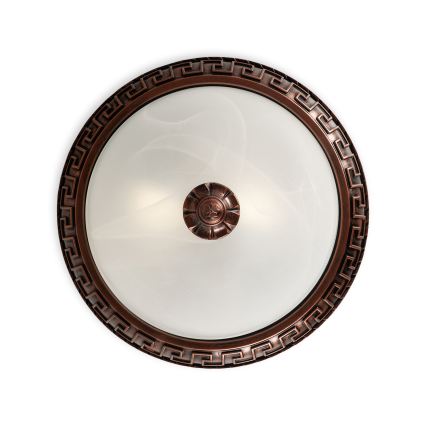 Brilagi - Loftlampe FRESCO 2xE27/40W/230V Ø 30 cm kobberfarvet