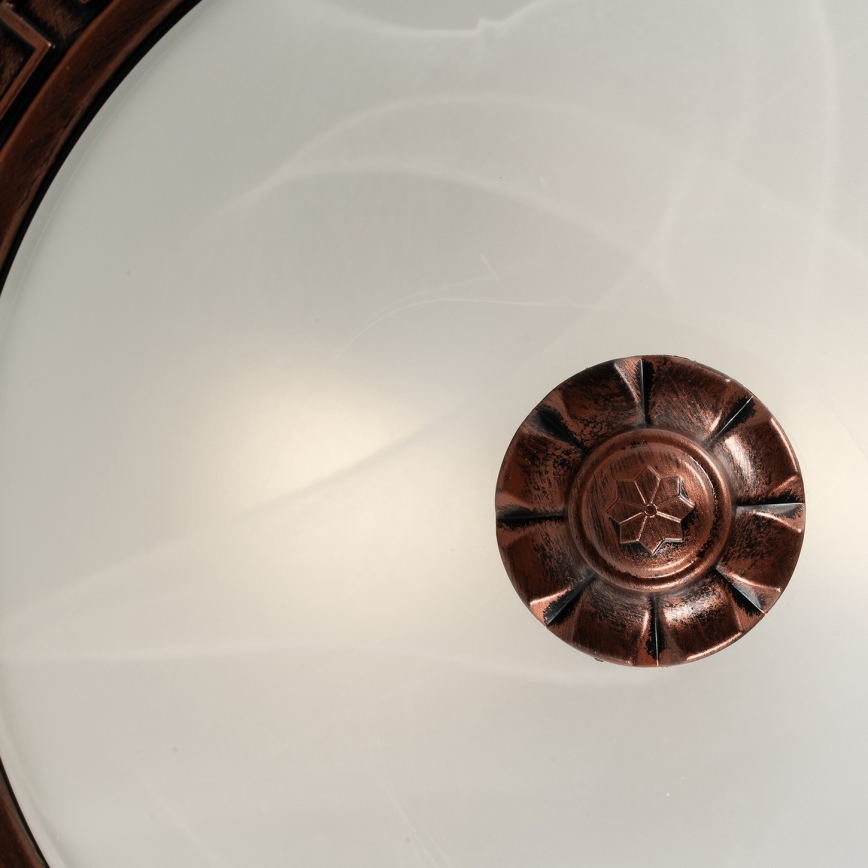 Brilagi - Loftlampe FRESCO 2xE27/40W/230V Ø 30 cm kobberfarvet