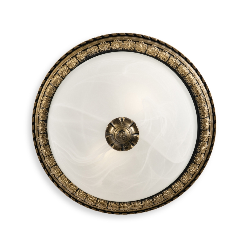 BRILAGI - Loftlampe FRESCO, 2xE27/40W/230V, Ø 30 cm, messing