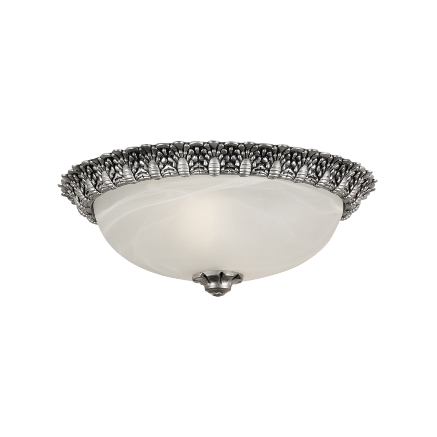 Brilagi - Loftlampe FRESCO 2xE27/40W/230V Ø 30 cm sølv