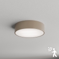 Brilagi - Loftlampe med sensor CLARE 2xE27/40W/230V diameter 30 cm beige