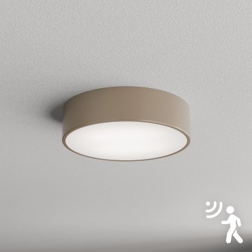Brilagi - Loftlampe med sensor CLARE 2xE27/40W/230V diameter 30 cm beige
