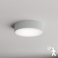 Brilagi - Loftlampe med sensor CLARE 2xE27/40W/230V diameter 30 cm grå