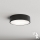 Brilagi - Loftlampe med sensor CLARE 2xE27/40W/230V diameter 30 cm sort