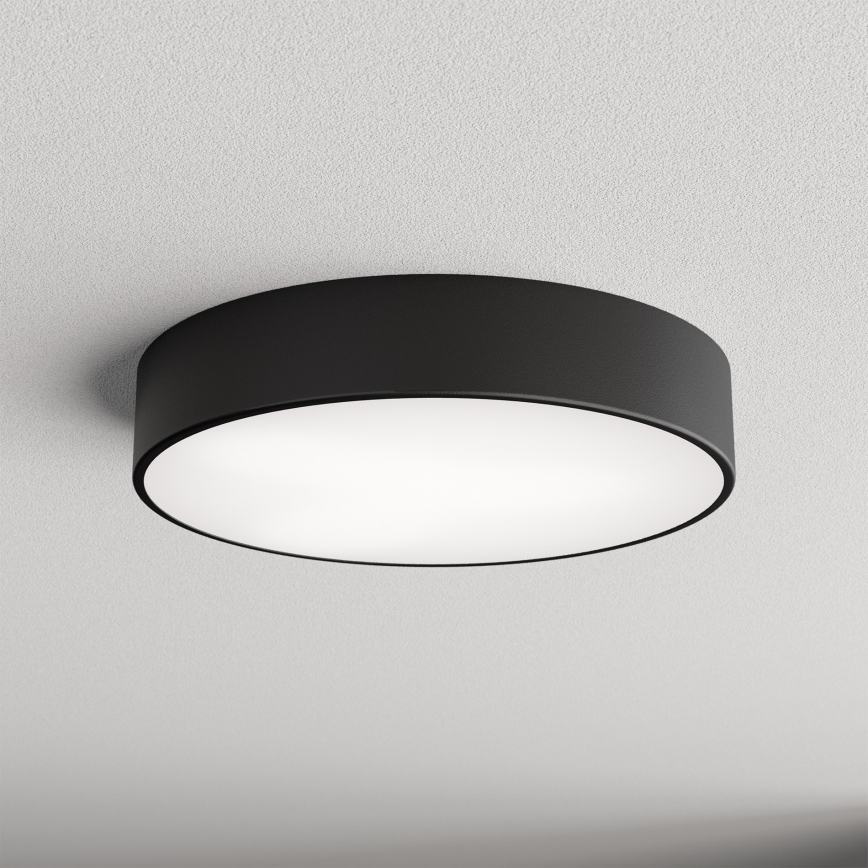 Brilagi - Loftlampe med sensor CLARE 3xE27/24W/230V diameter 40 cm sort