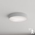 Brilagi - Loftlampe med sensor CLARE 3xE27/40W/230V diameter 40 cm grå