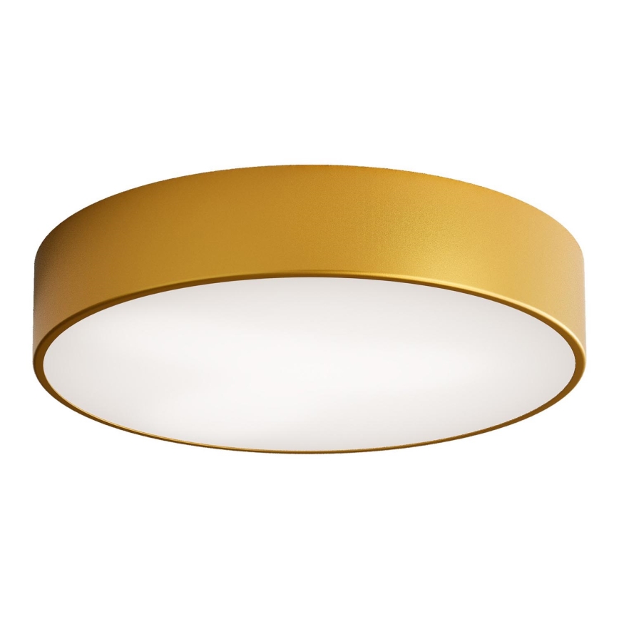 Brilagi - Loftlampe med sensor CLARE 3xE27/40W/230V diameter 40 cm guldfarvet