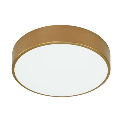 Brilagi - Loftlampe med sensor CLARE 3xE27/40W/230V diameter 40 cm guldfarvet