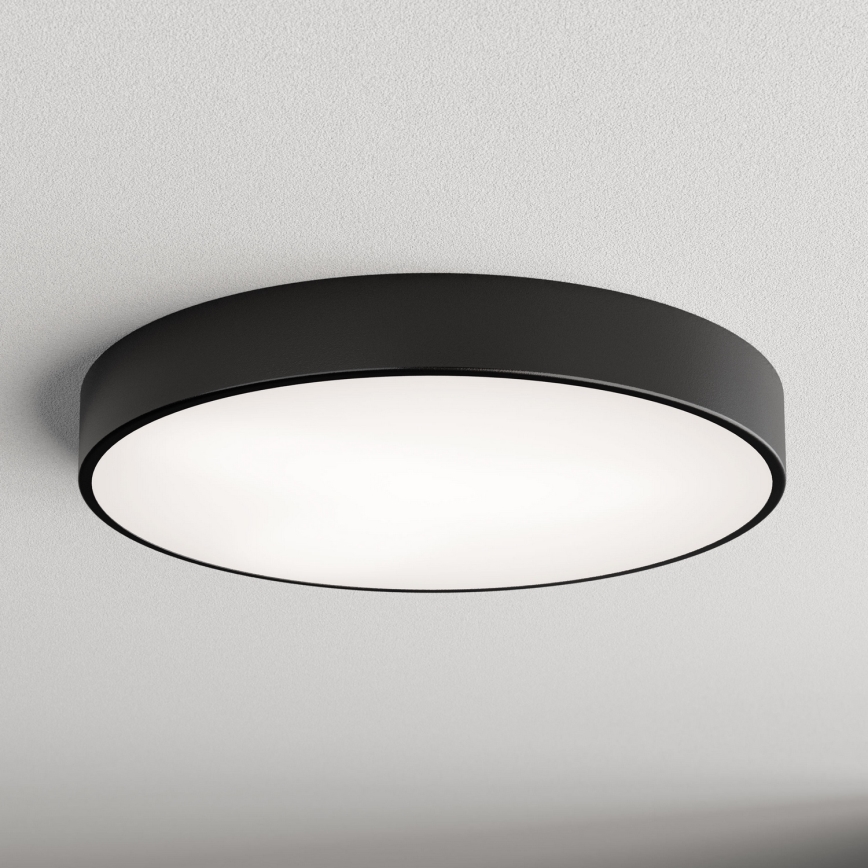 Brilagi - Loftlampe med sensor CLARE 5xE27/24W/230V Ø 60 cm sort