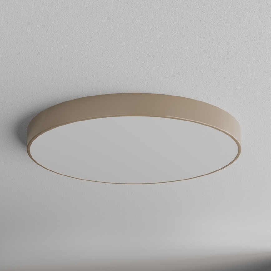Brilagi - Loftlampe med sensor CLARE 6xE27/24W/230V diameter 80 cm beige