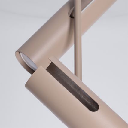 Brilagi - Loftlampe med stang BRANCH 2xGU10/30W/230V beige