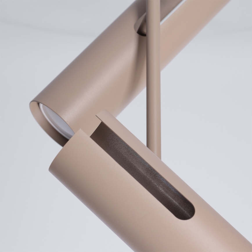 Brilagi - Loftlampe med stang BRANCH 2xGU10/30W/230V beige
