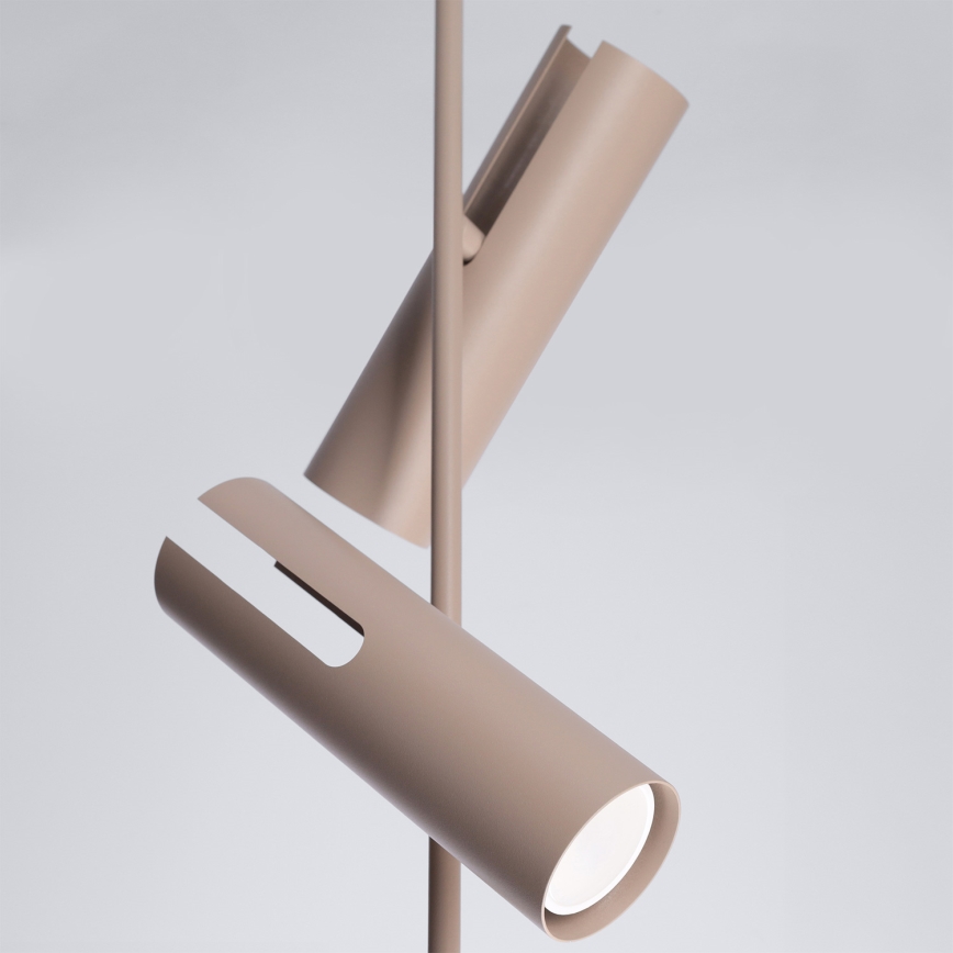 Brilagi - Loftlampe med stang BRANCH 2xGU10/30W/230V beige
