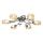 Brilagi - Loftlampe MEGAPOLIS 6xE14/60W/230V skinnende krom