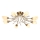 Brilagi - Loftlampe MEGAPOLIS 8xE14/60W/230V bronze