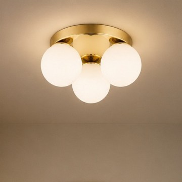 Brilagi - Loftlampe MILO 3xE27/60W/230V Ø 35 cm, guld