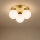 Brilagi - Loftlampe MILO 3xE27/60W/230V Ø 35 cm, guld