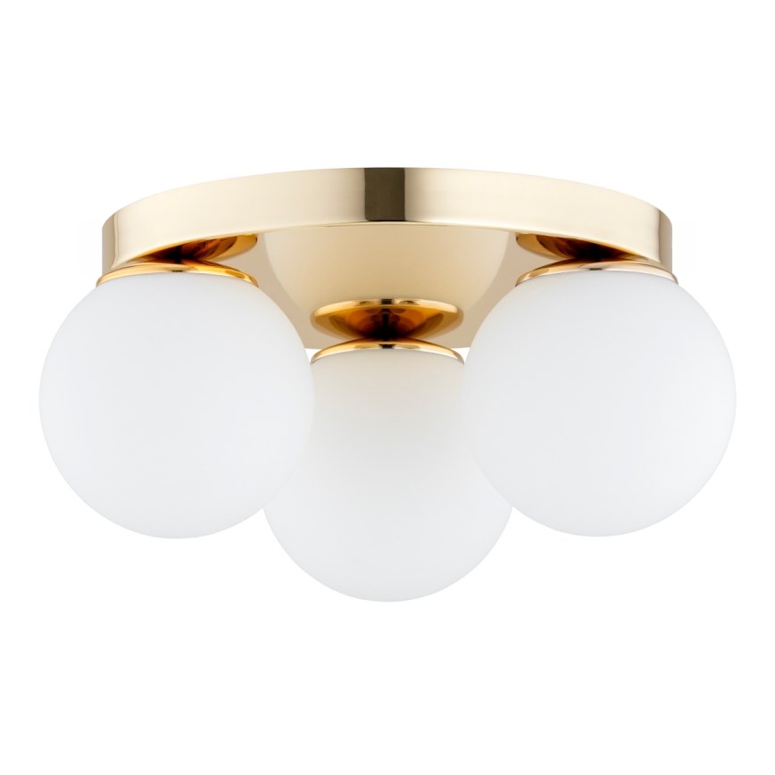 Brilagi - Loftlampe MILO 3xE27/60W/230V Ø 35 cm, guld