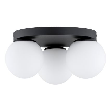 Brilagi - Loftlampe MILO 3xE27/60W/230V Ø 35 cm sort