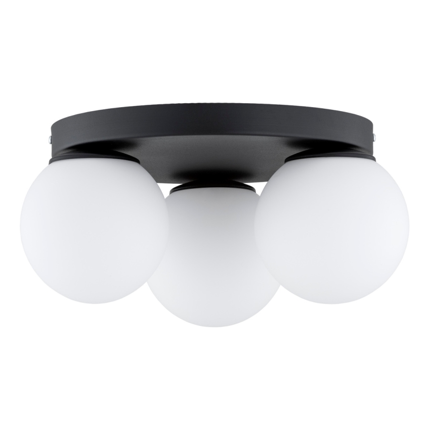 Brilagi - Loftlampe MILO 3xE27/60W/230V Ø 35 cm sort