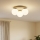 Brilagi - Loftlampe MILO ECRU 1xE27/60W/230V Ø 15 cm beige/guld