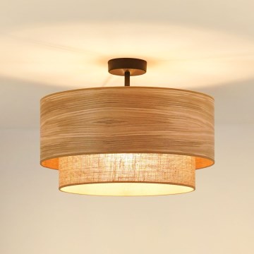 Brilagi - Loftlampe MONTANA BOHO 1xE27/15W/230V diameter 45 cm brun