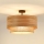 Brilagi - Loftlampe MONTANA BOHO 1xE27/15W/230V diameter 45 cm brun