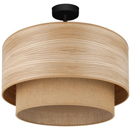 Brilagi - Loftlampe MONTANA BOHO 1xE27/15W/230V diameter 45 cm brun