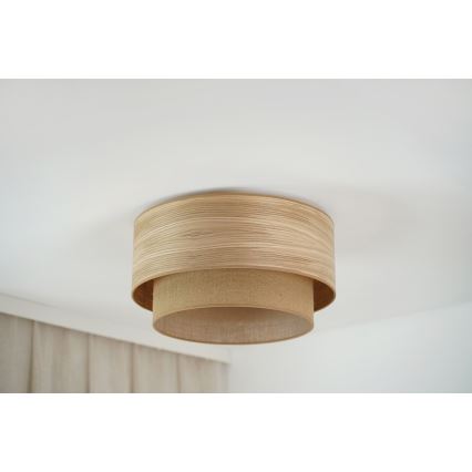 Brilagi - Loftlampe MONTANA BOHO 1xE27/15W/230V diameter 45 cm brun