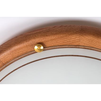 Brilagi - Loftlampe ORBIS 2xE27/60W/230V Ø 38 cm fyrretræ