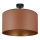 Brilagi - Loftlampe OREGON ROLLER VEGE 1xE27/15W/230V diameter 45 cm brun