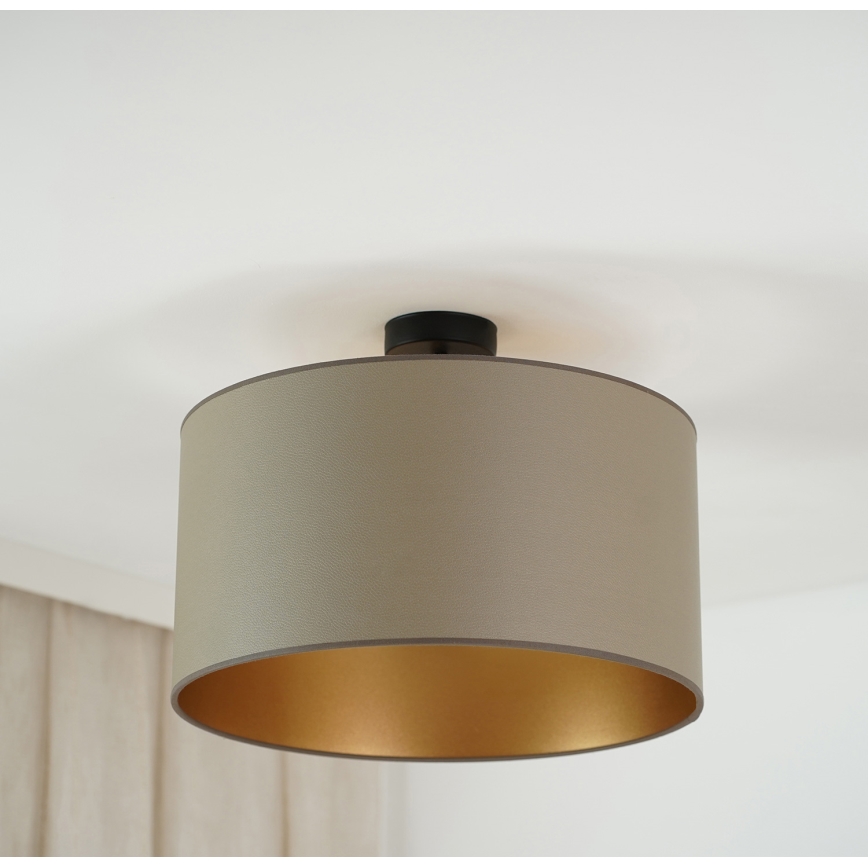 Brilagi - Loftlampe OREGON ROLLER VEGE 1xE27/15W/230V diameter 45 cm grå
