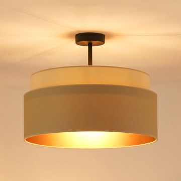 Brilagi - Loftlampe OREGON VEGE 1xE27/15W/230V diameter 45 cm beige