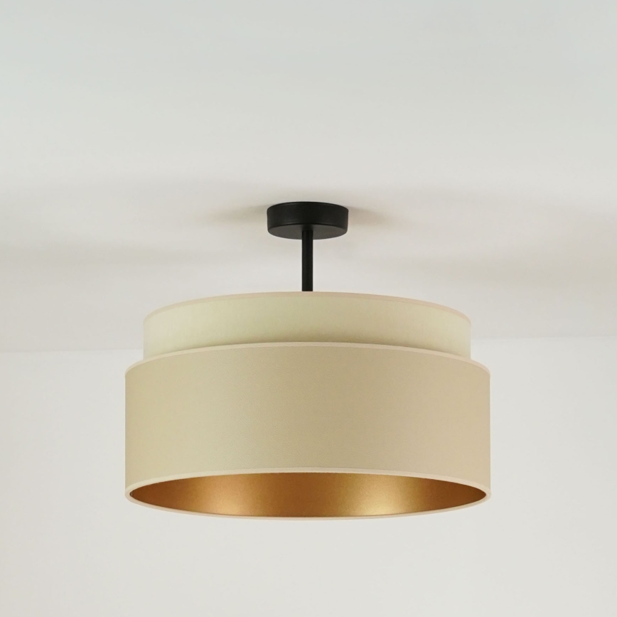 Brilagi - Loftlampe OREGON VEGE 1xE27/15W/230V diameter 45 cm beige