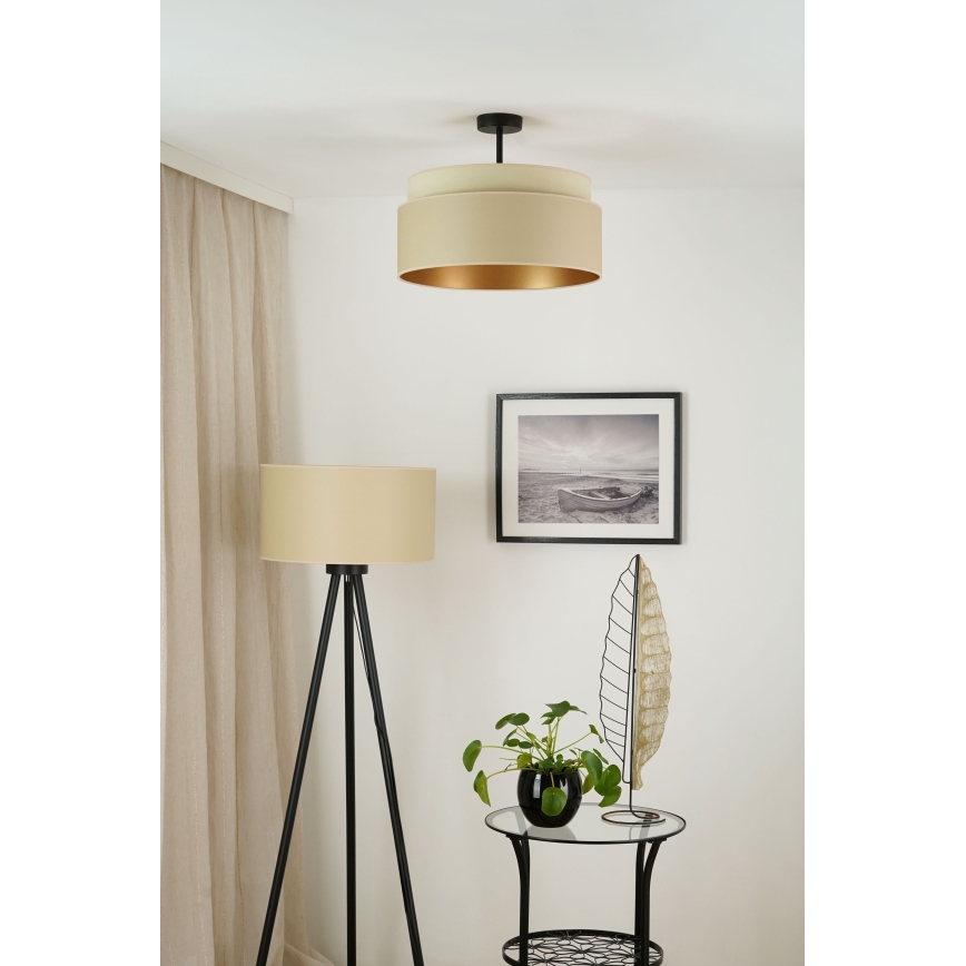 Brilagi - Loftlampe OREGON VEGE 1xE27/15W/230V diameter 45 cm beige
