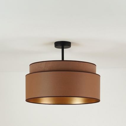 Brilagi - Loftlampe OREGON VEGE 1xE27/15W/230V diameter 45 cm brun