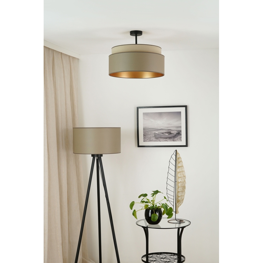 Brilagi - Loftlampe OREGON VEGE 1xE27/15W/230V diameter 45 cm grå