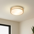Brilagi - Loftlampe ORINO 2xE27/40W/230V Ø 27 cm guld/eg