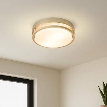 Brilagi - Loftlampe ORINO 2xE27/40W/230V Ø 27 cm guld/eg