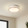 Brilagi - Loftlampe ORINO 2xE27/40W/230V Ø 27 cm hvid/eg